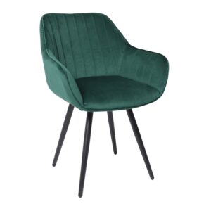 Стул РОАН 2, изумрудный велюр Mirey 32/черный