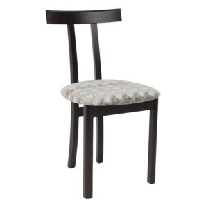 Стул КОНГО, шенилл, Pixel sand 10653/темный бук