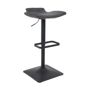 Стул FINCH, барный, экокожа, винтажный черный WATUSI 16/черный