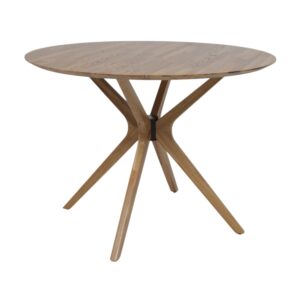 Стол ВЕГАС, нераздвижной, D1100, Дуб светлый тон 100